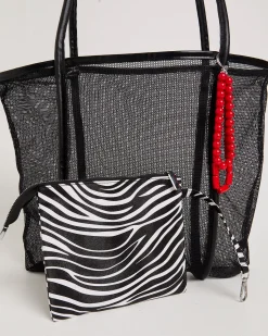 Callie Mesh Beach Bag