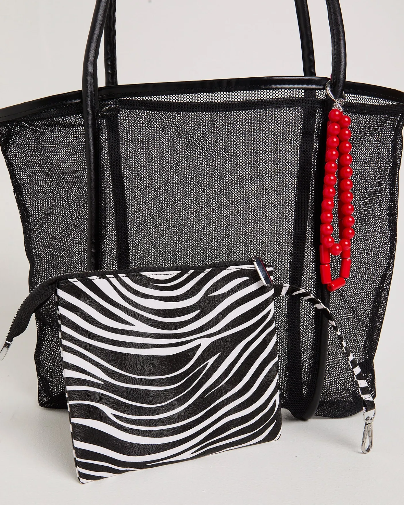 Callie Mesh Beach Bag