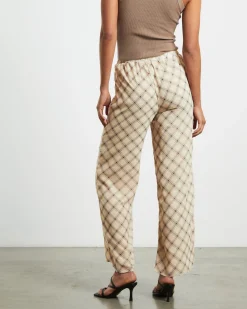 Candice Pants in Check Print