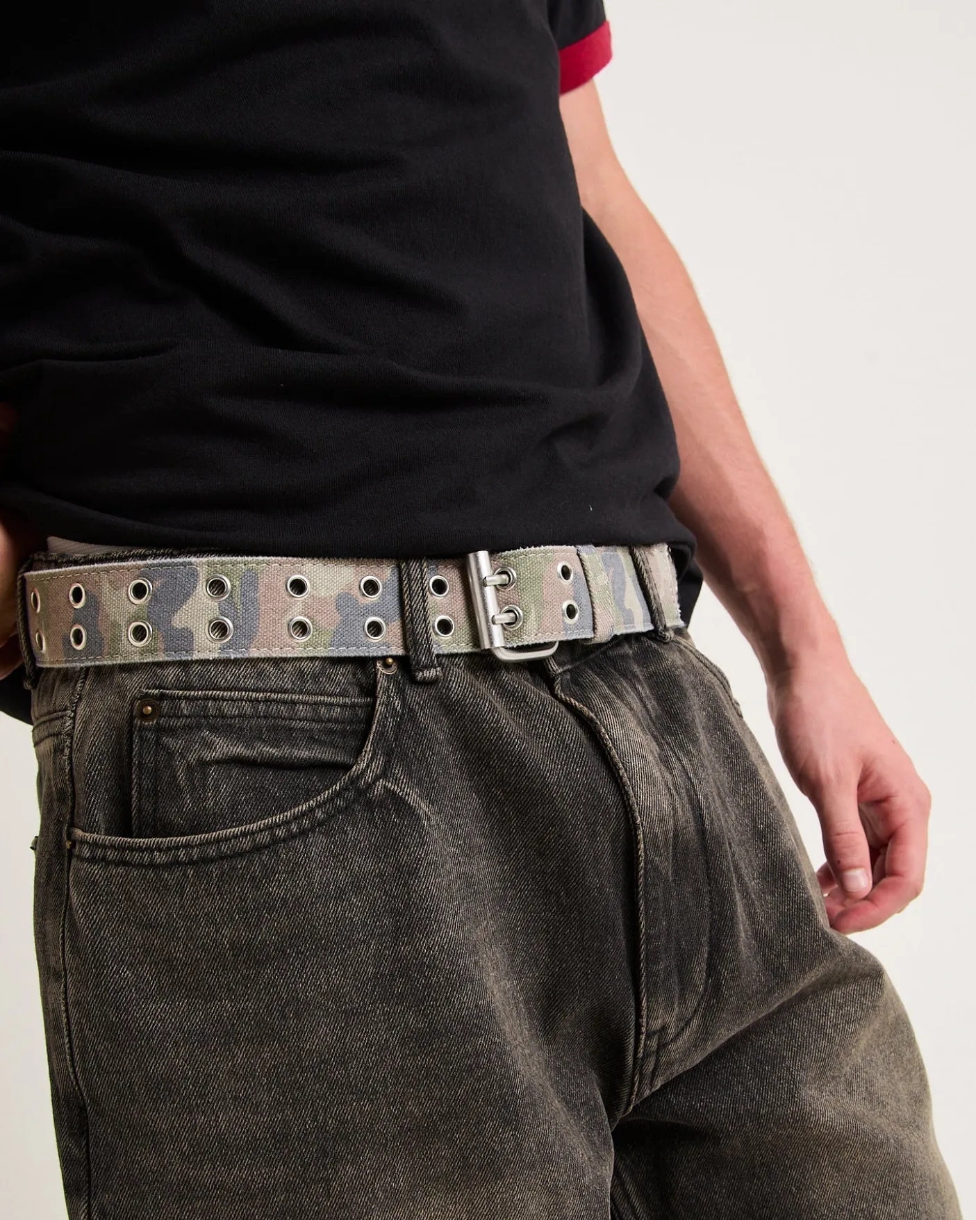 Canvas Camo Belt