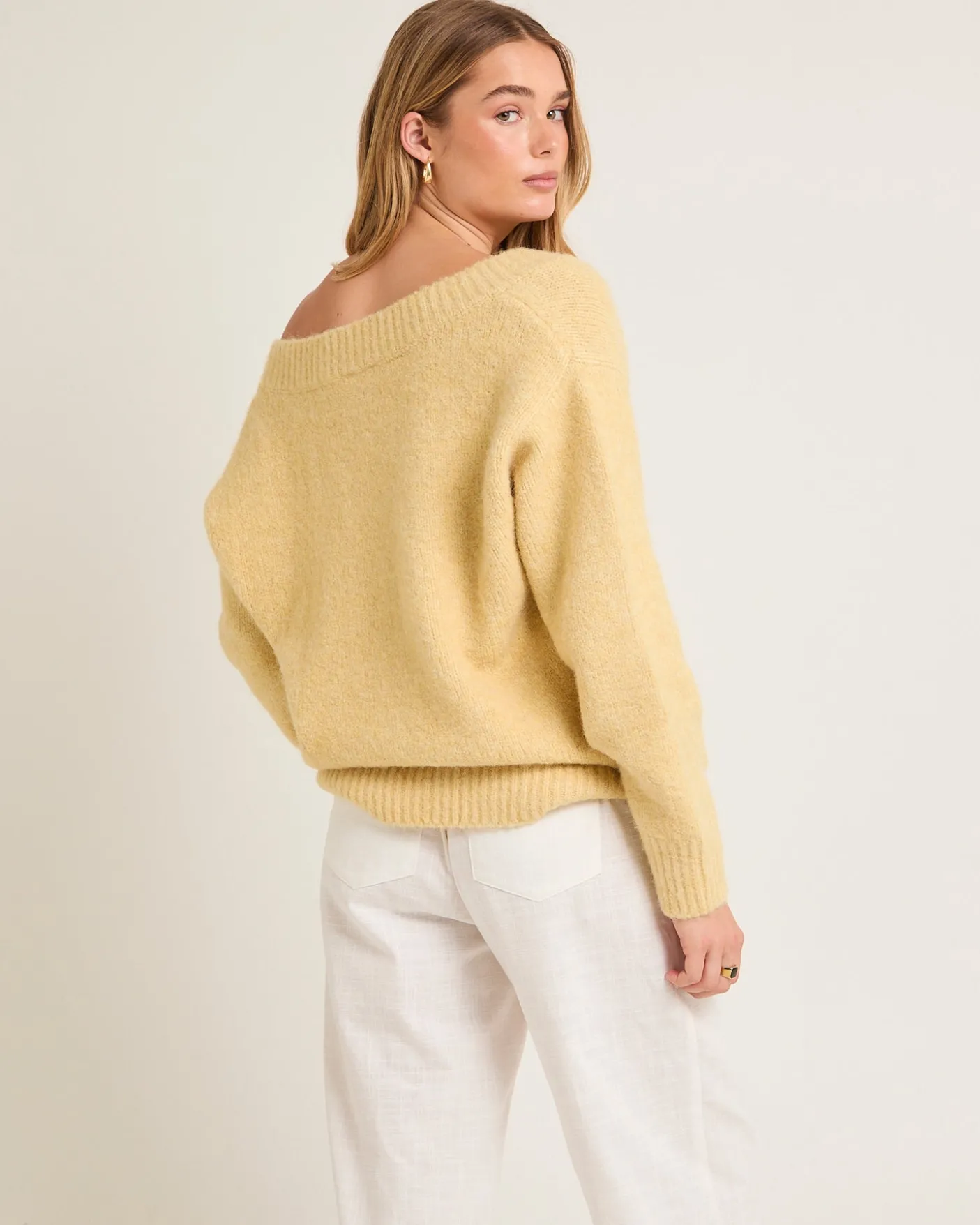 Capri V Neck Knit Jumper