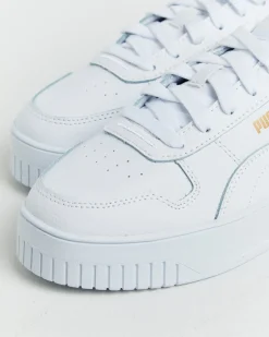 Carina Street Puma Sneakers in White/Gold