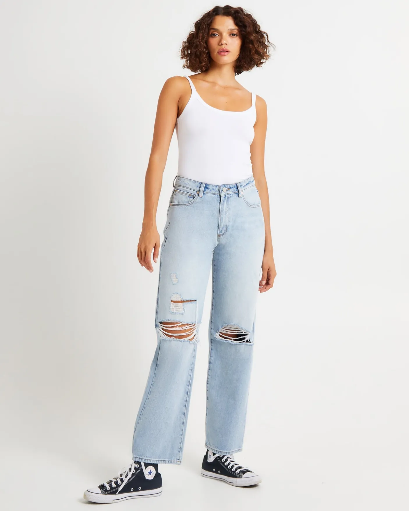 Carrie Denim Jeans Iris Rip