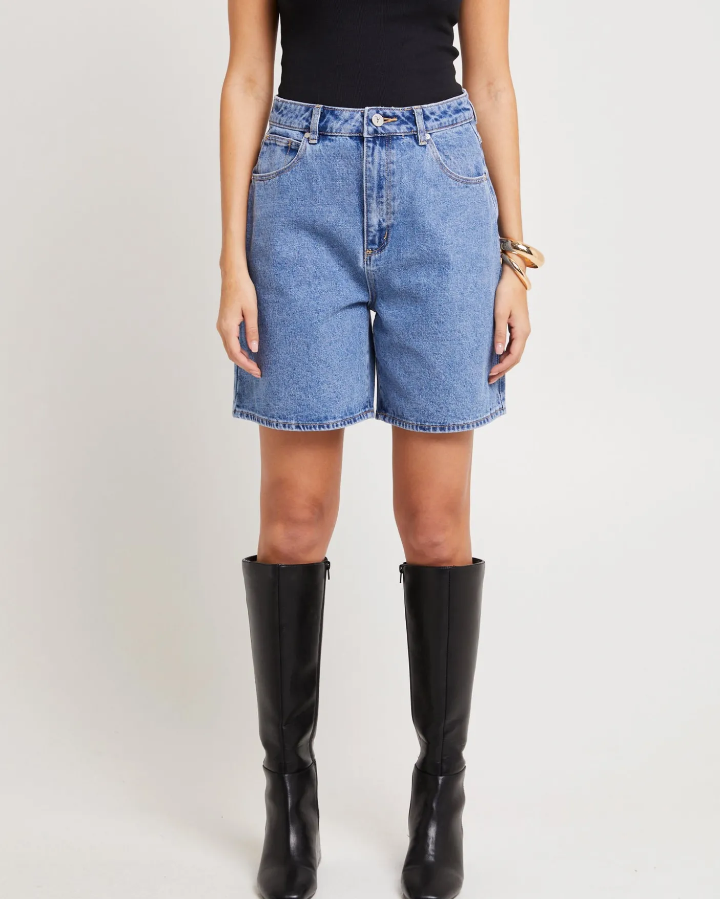 Carrie Denim Shorts Naomi