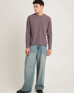 CCTV Rib Long Sleeve Shirt