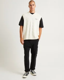 Check Knit Vest
