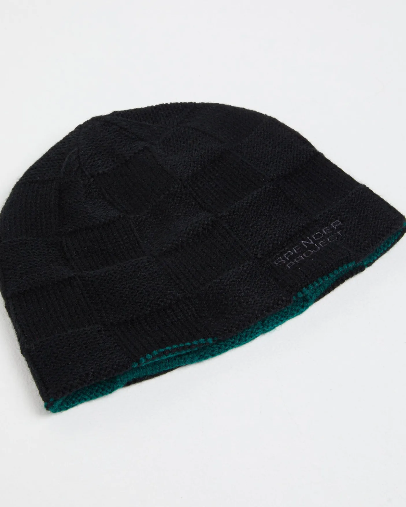 Check Reversible Beanie