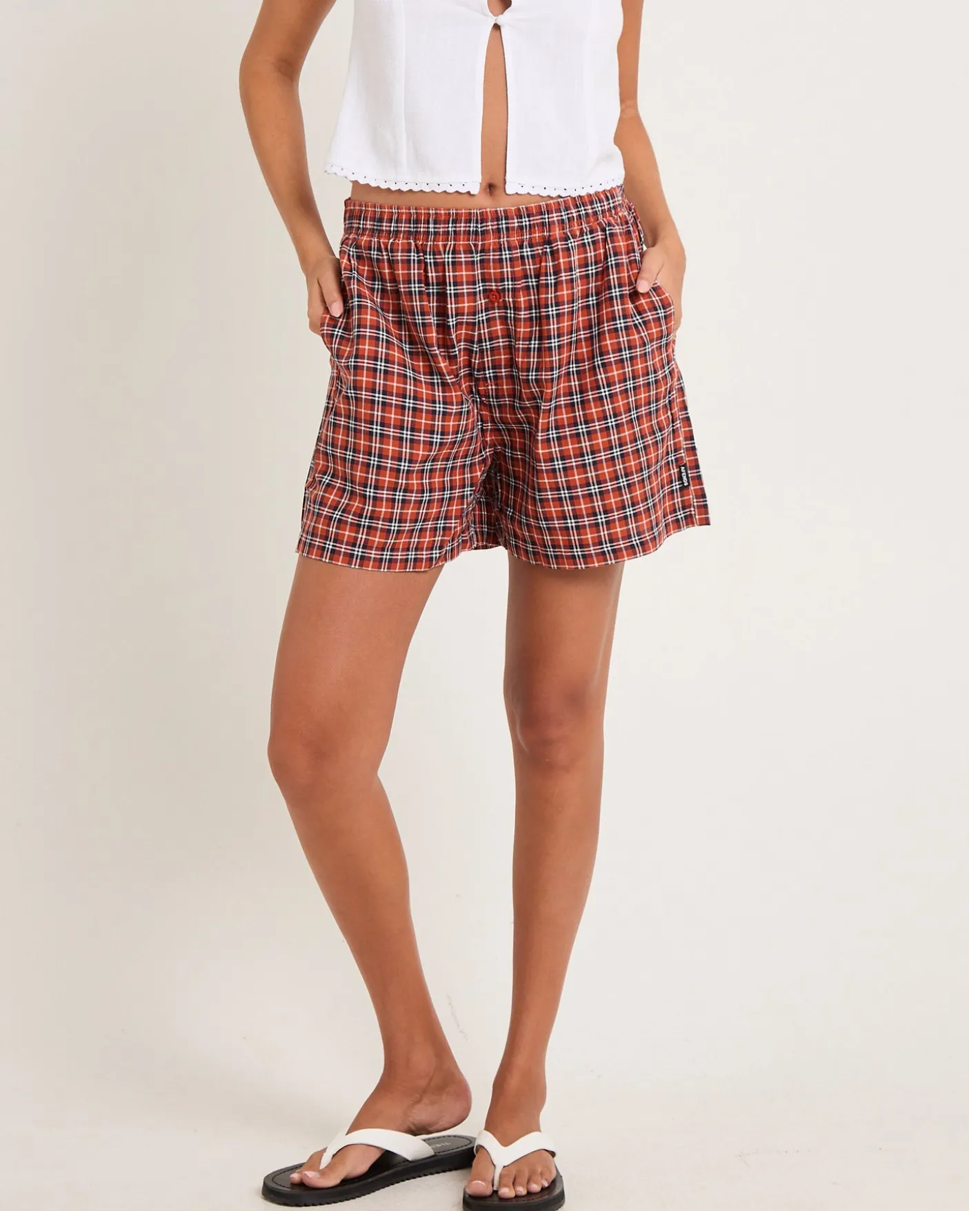 Checked Out Boxer Brief