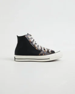 Chuck 70 Hi Top Sneakers in Tortoise Black