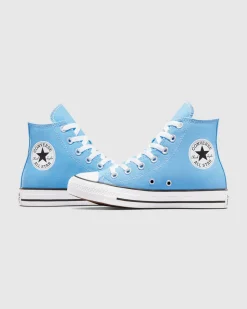 Chuck Taylor All Star Hi Top Sneakers in Light Blue