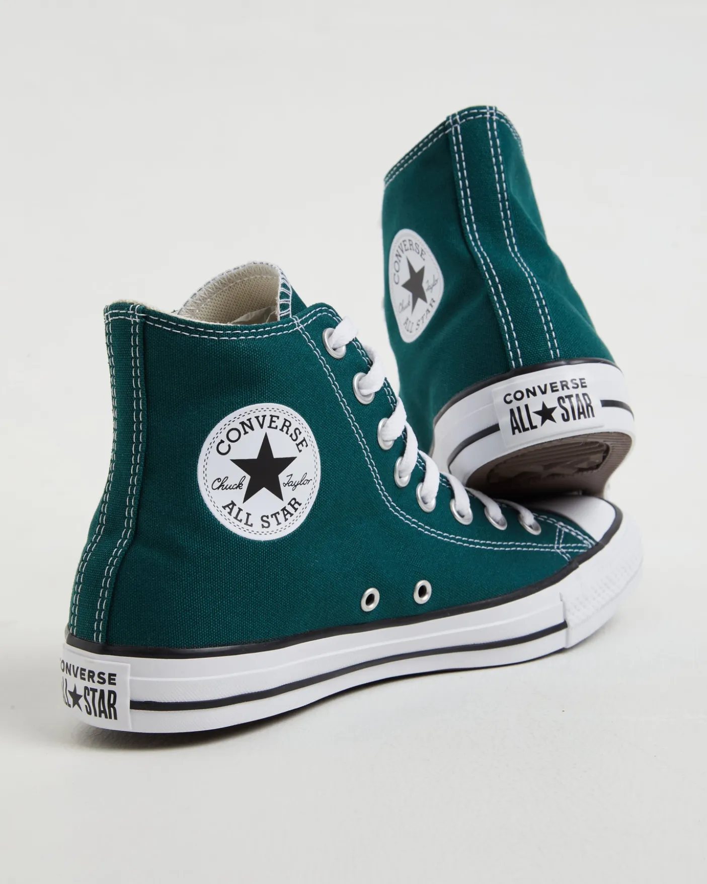 Chuck Taylor All Star Hi Tops in Dragon Scale Green