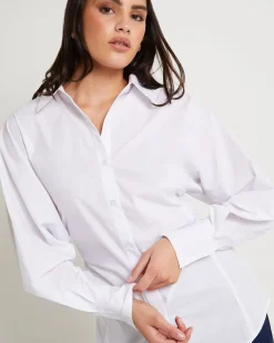 Cinched Longline Shirt