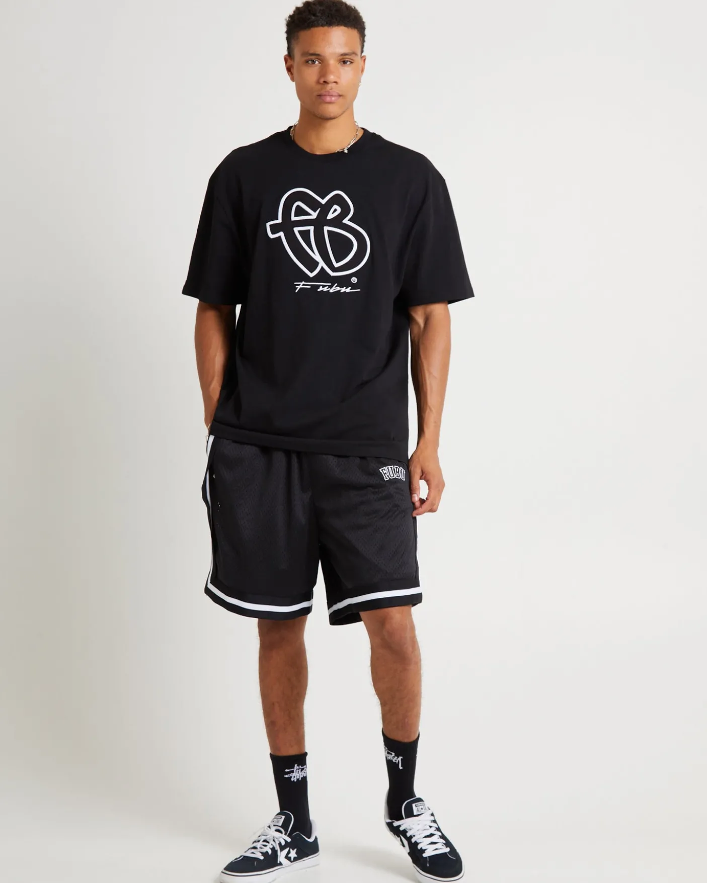 Classic Short Sleeve T-Shirt Black/White