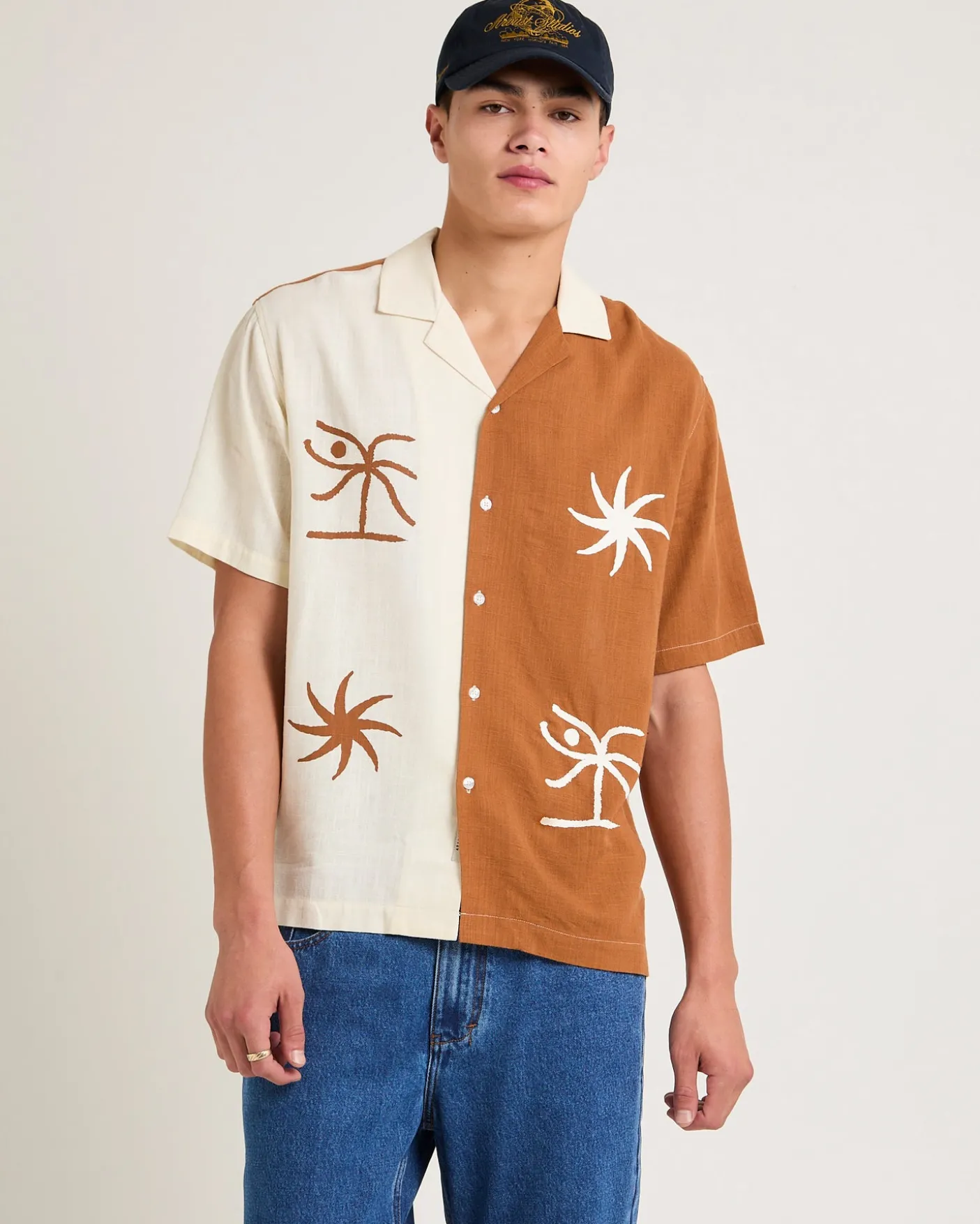 Cleo Linen Short Sleeve Resort Shirt