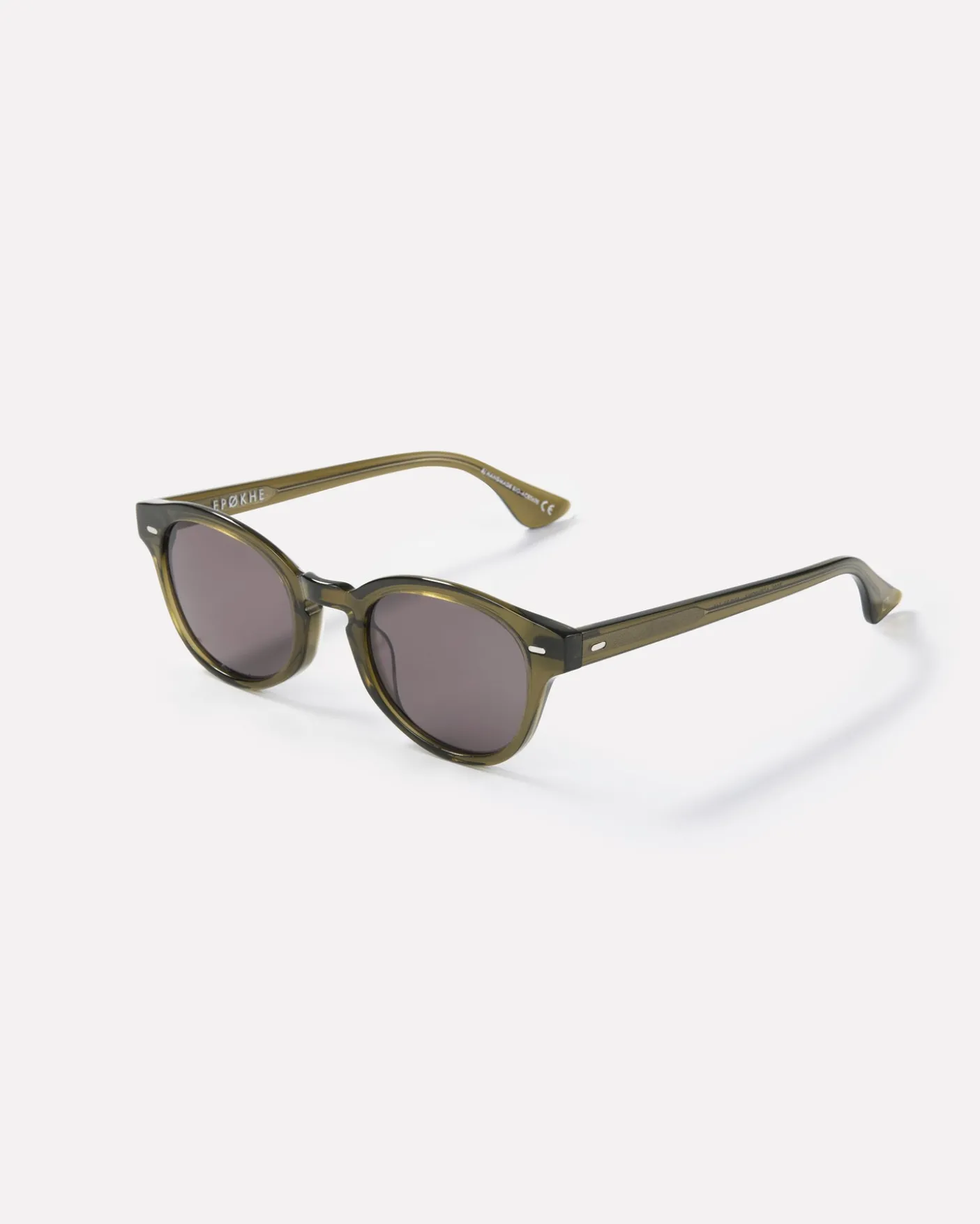 Coil Army Green Polished/Black Sunglasses