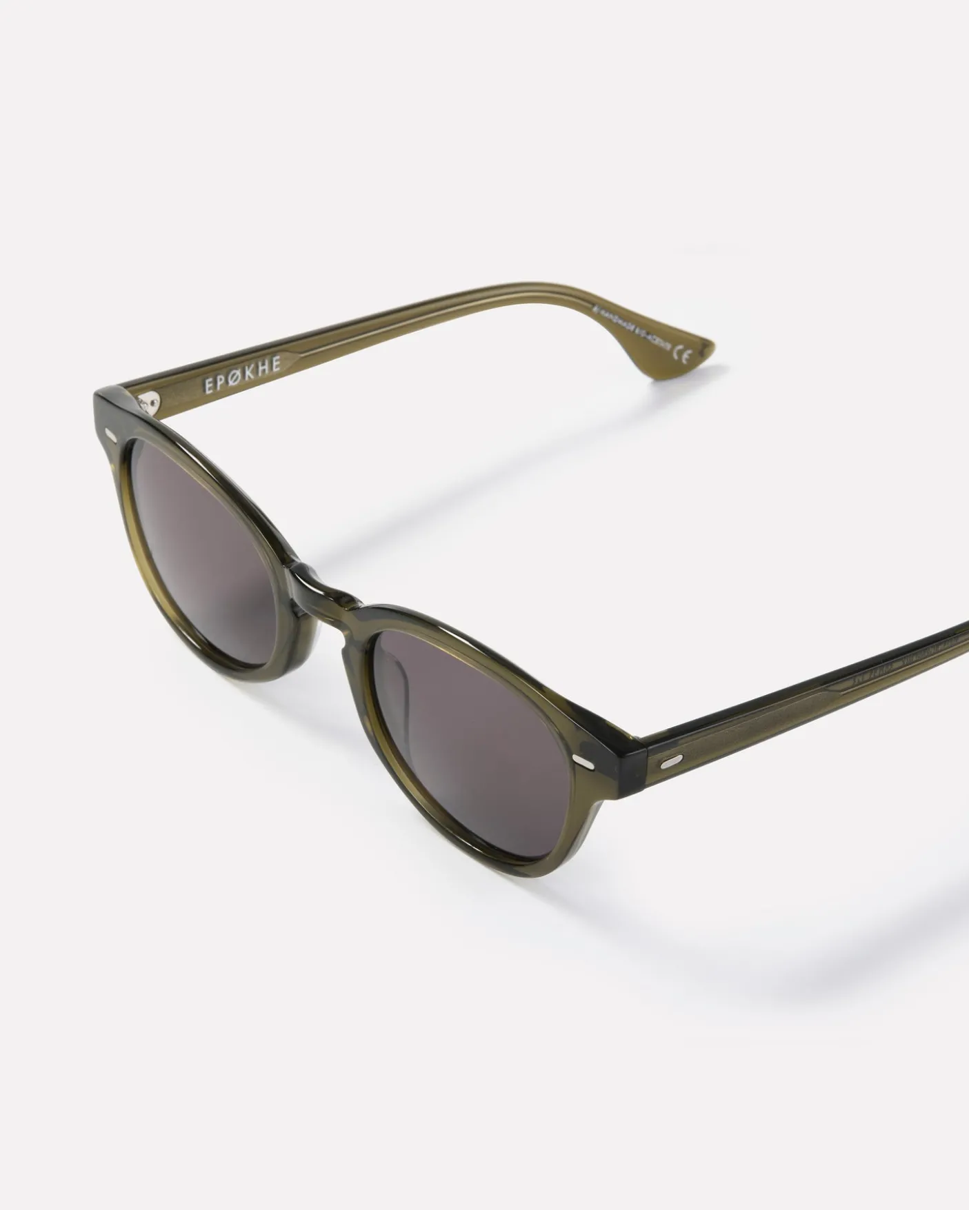 Coil Army Green Polished/Black Sunglasses