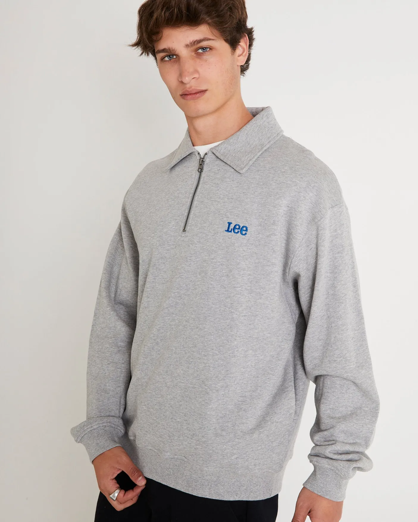 Collar Fleece Sweat