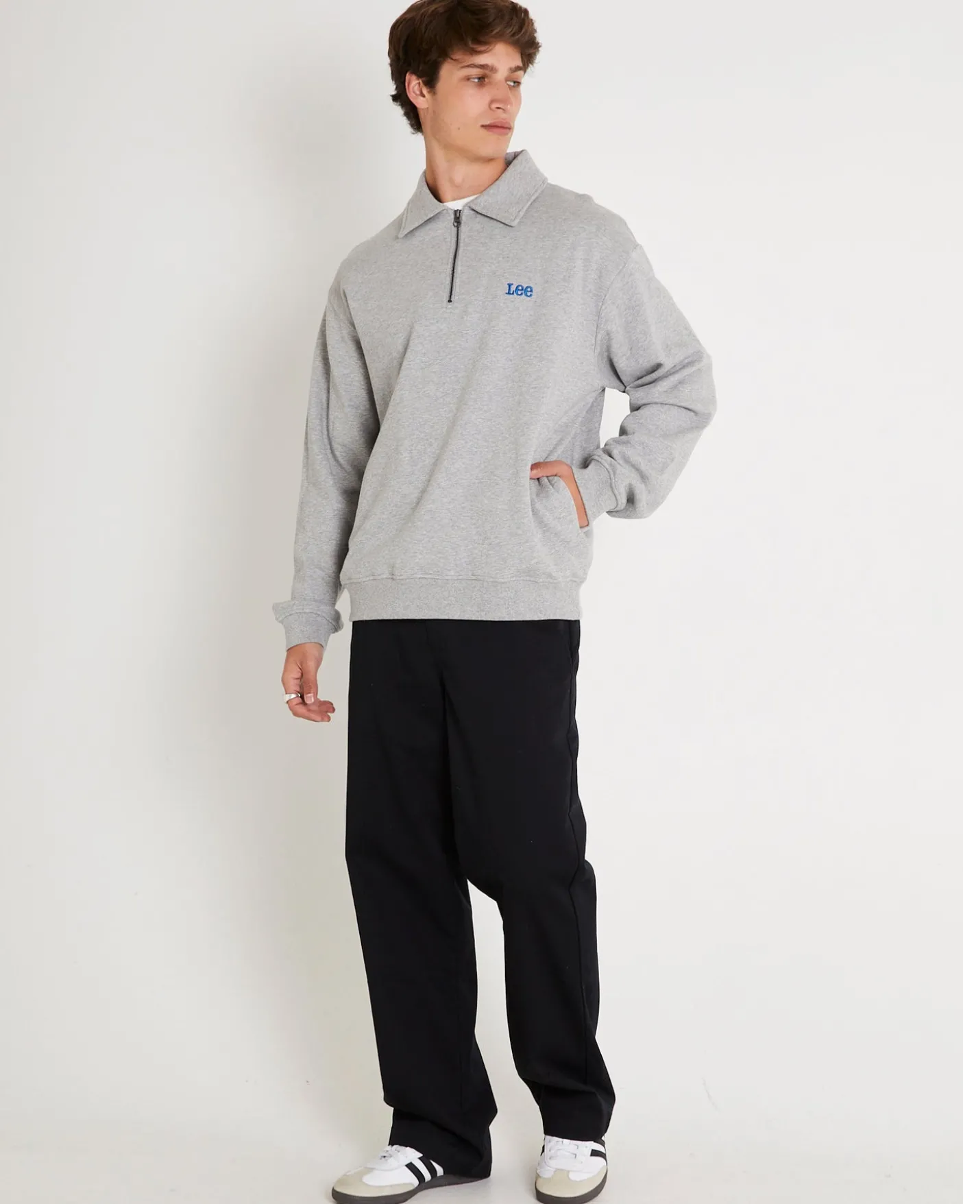 Collar Fleece Sweat