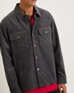 Conditions Corduroy Long Sleeve Overshirt