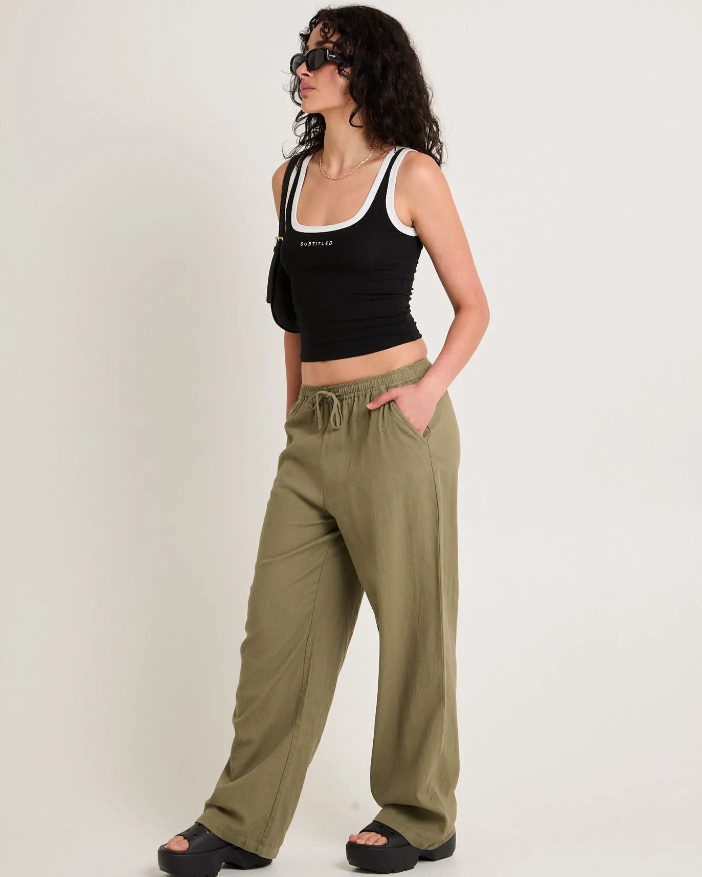 Contrast Tank Top