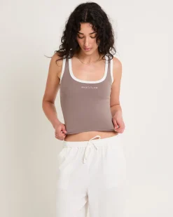 Contrast Tank Top