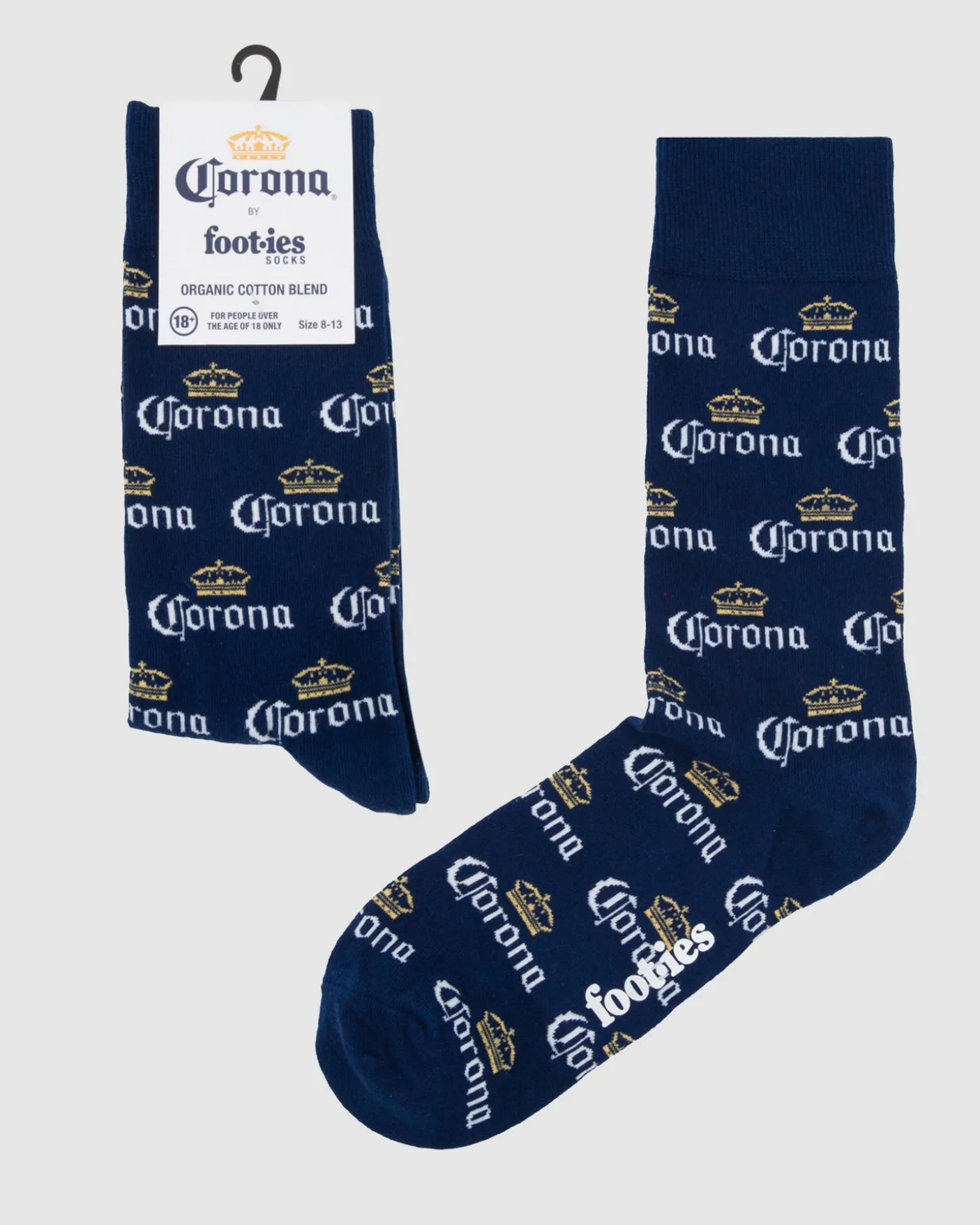 Corona Logo Organic Socks