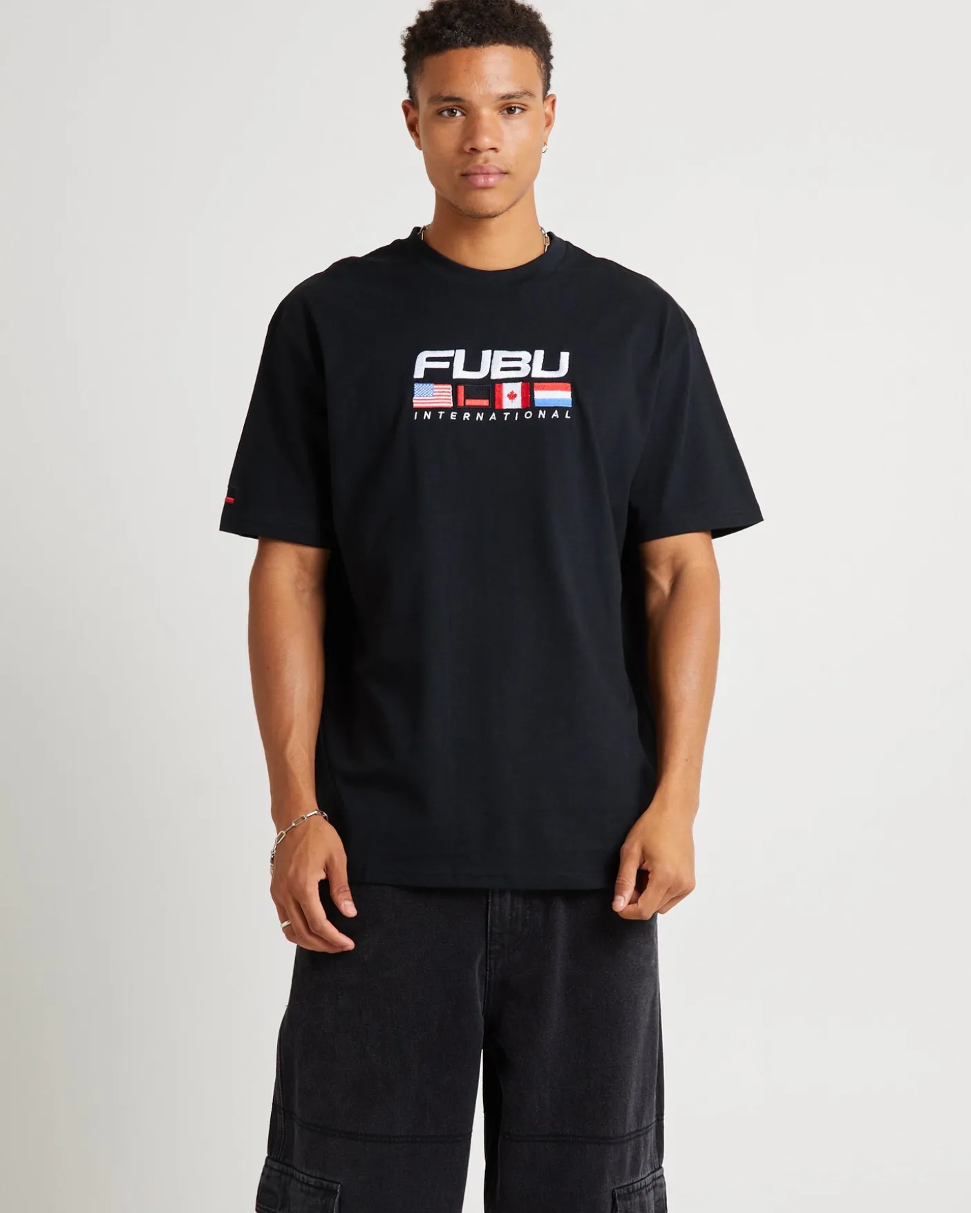 Corporate International Short Sleeve T-Shirt Black