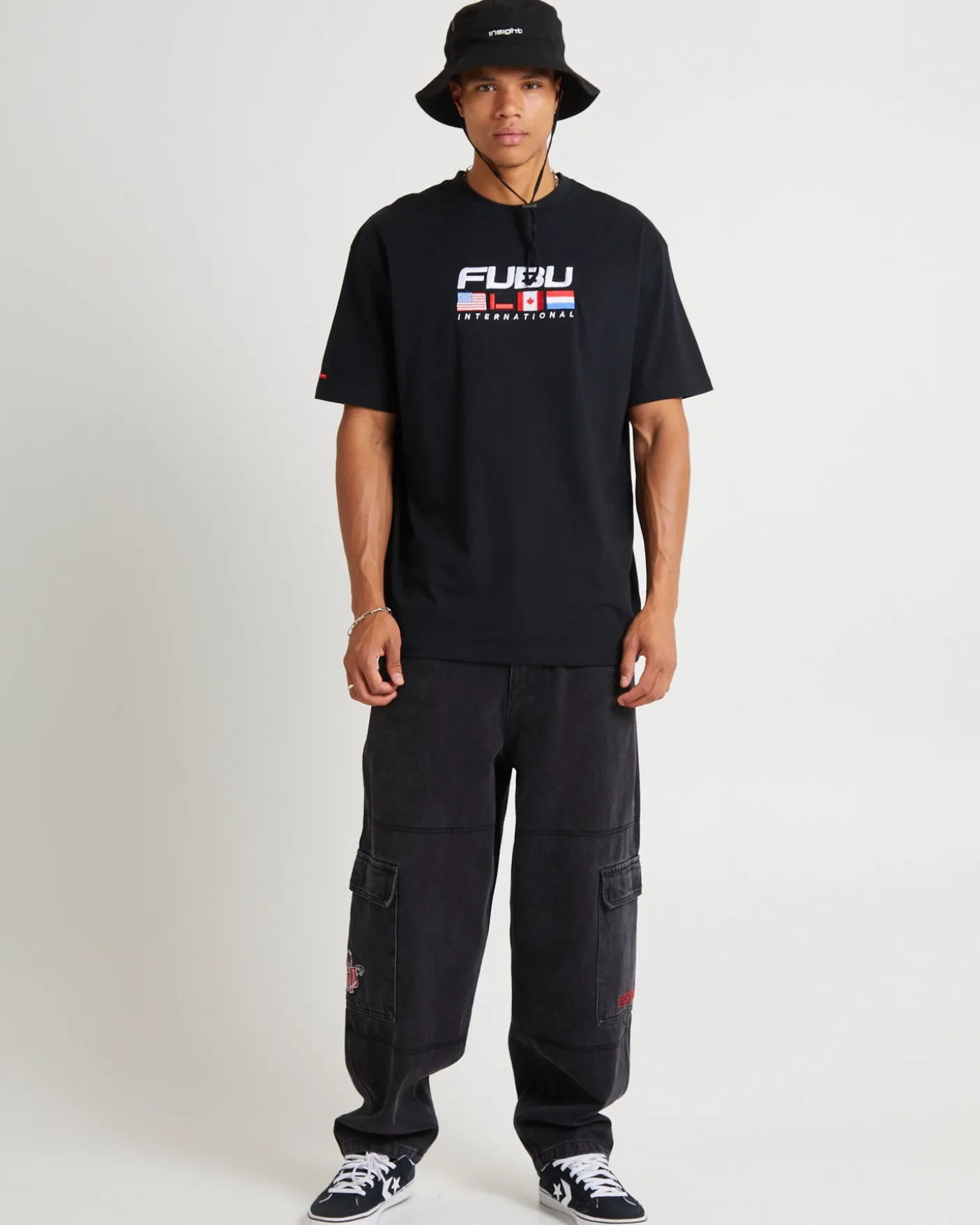 Corporate International Short Sleeve T-Shirt Black