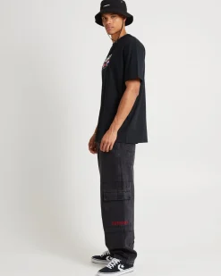 Corporate International Short Sleeve T-Shirt Black