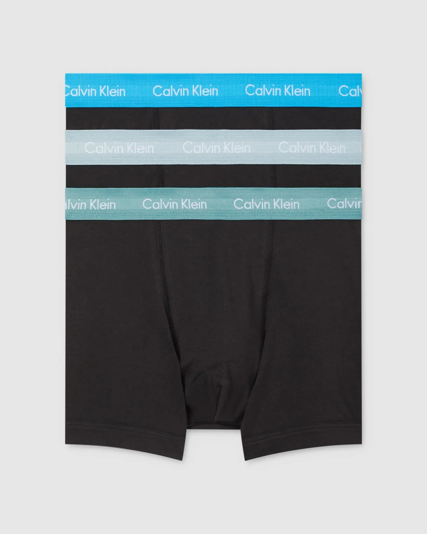 Cotton Stretch Trunks 3 Pack in Mutli