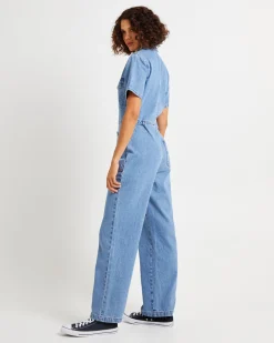 Coverall Ada Denim Jumpsuit Light Vintage