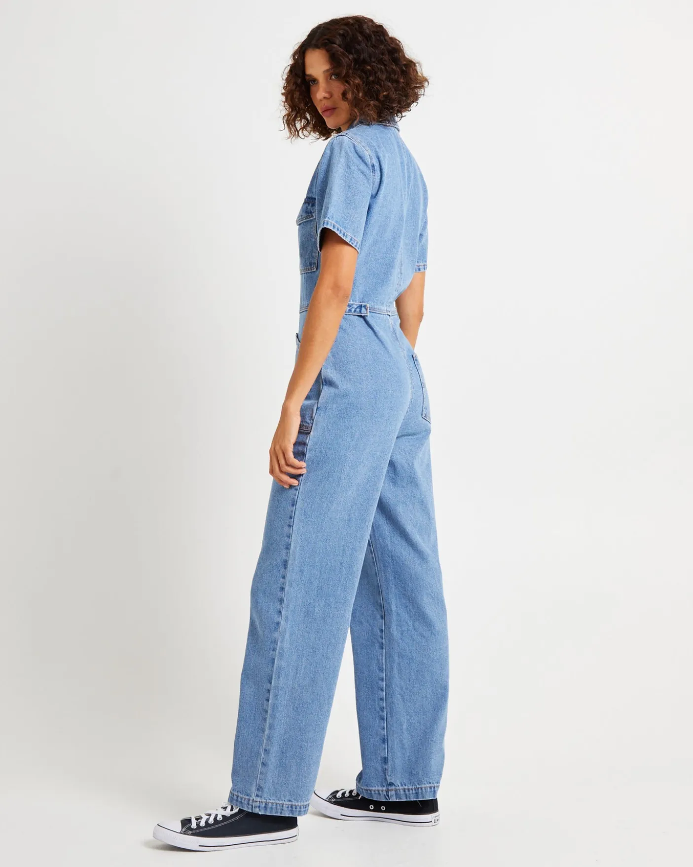 Coverall Ada Denim Jumpsuit Light Vintage