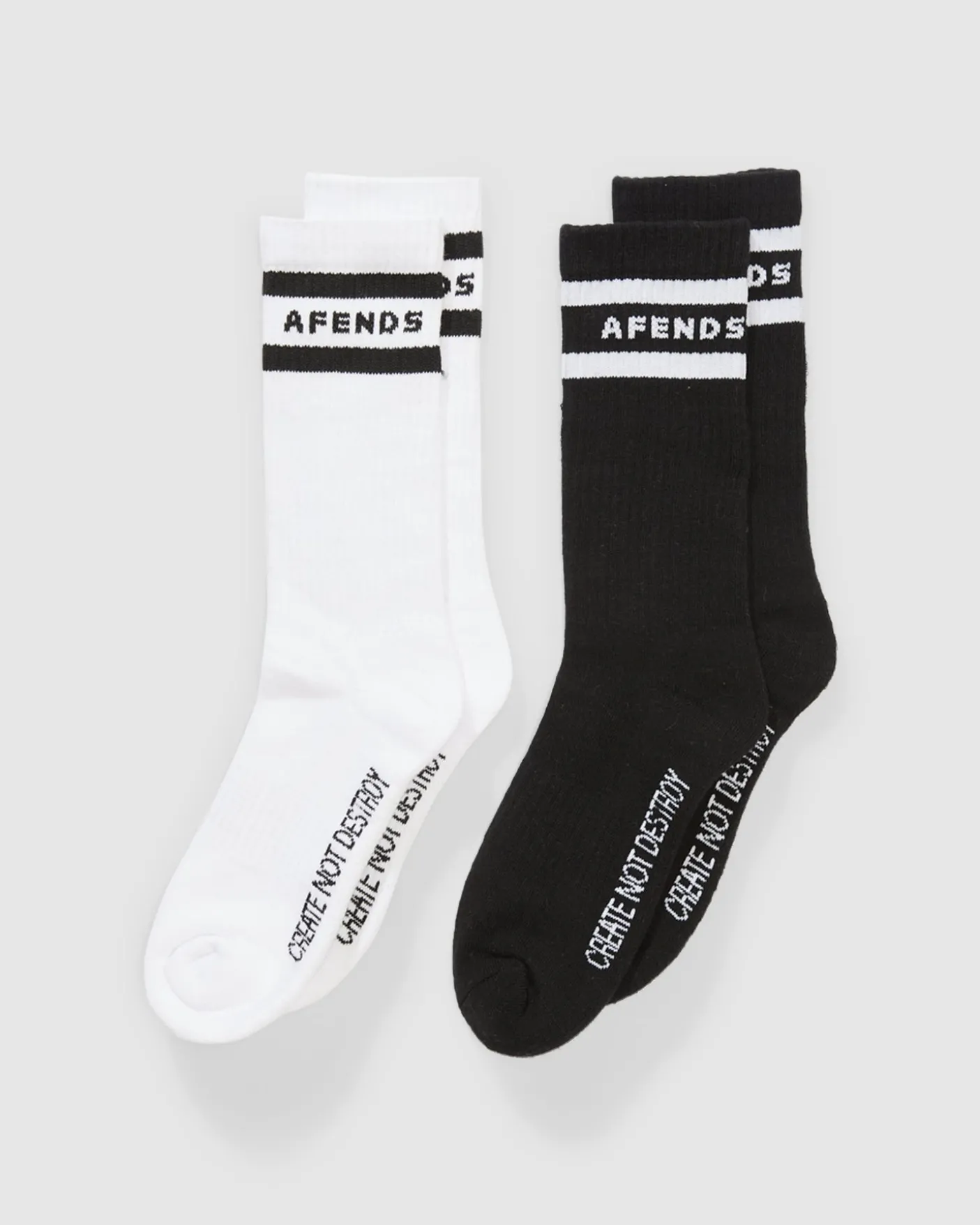 Create Not Destroy Socks Two Pack