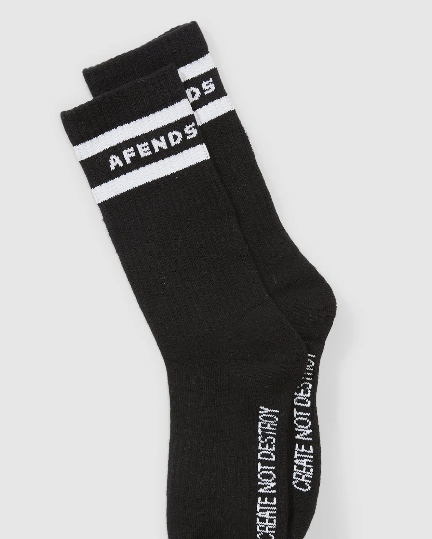 Create Not Destroy Socks Two Pack