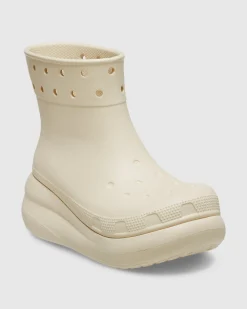 Crush Boots in Bone