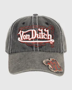 3D Embroidery Acid Denim Dad Cap