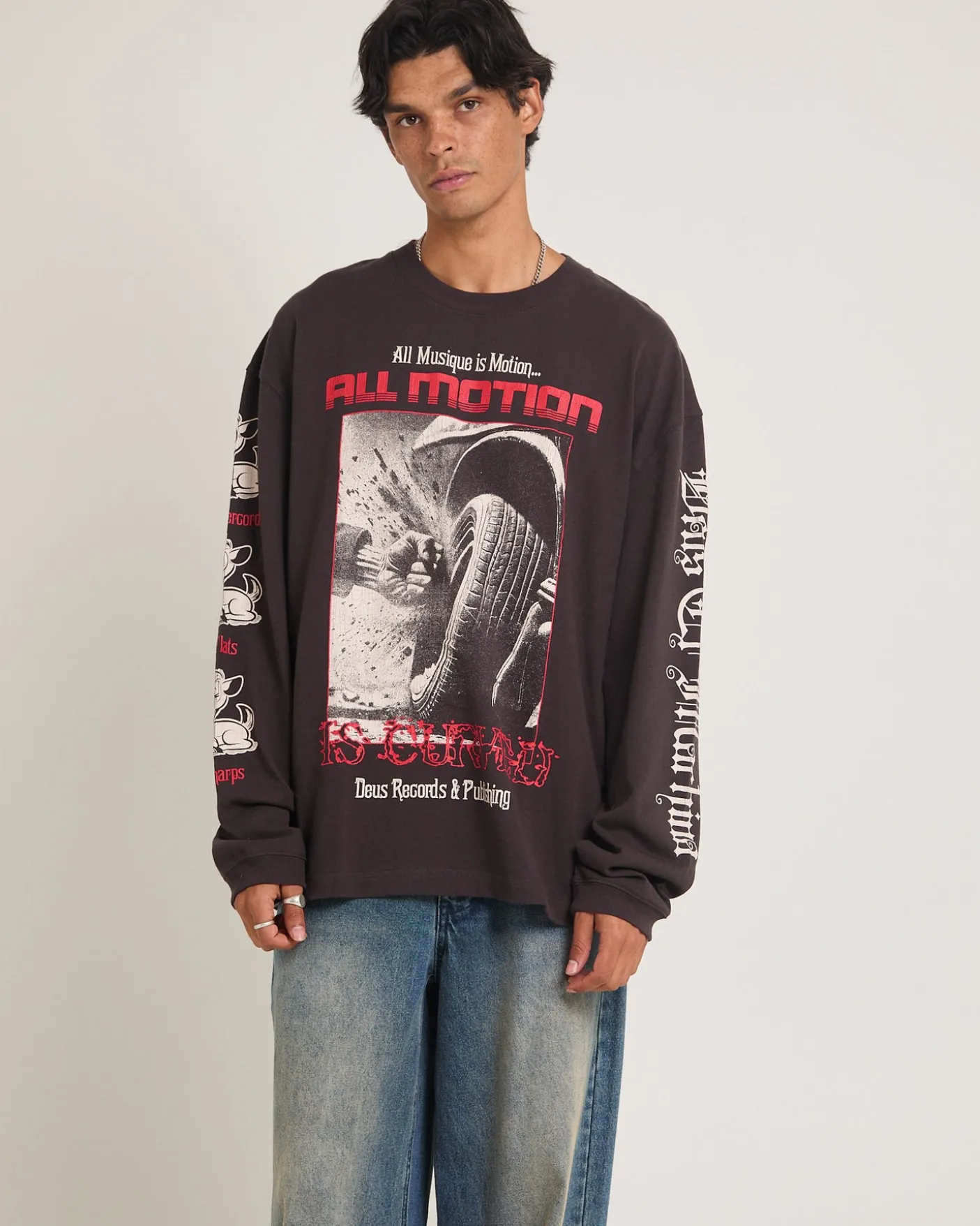 Dancing Ghost Long Sleeve T-Shirt