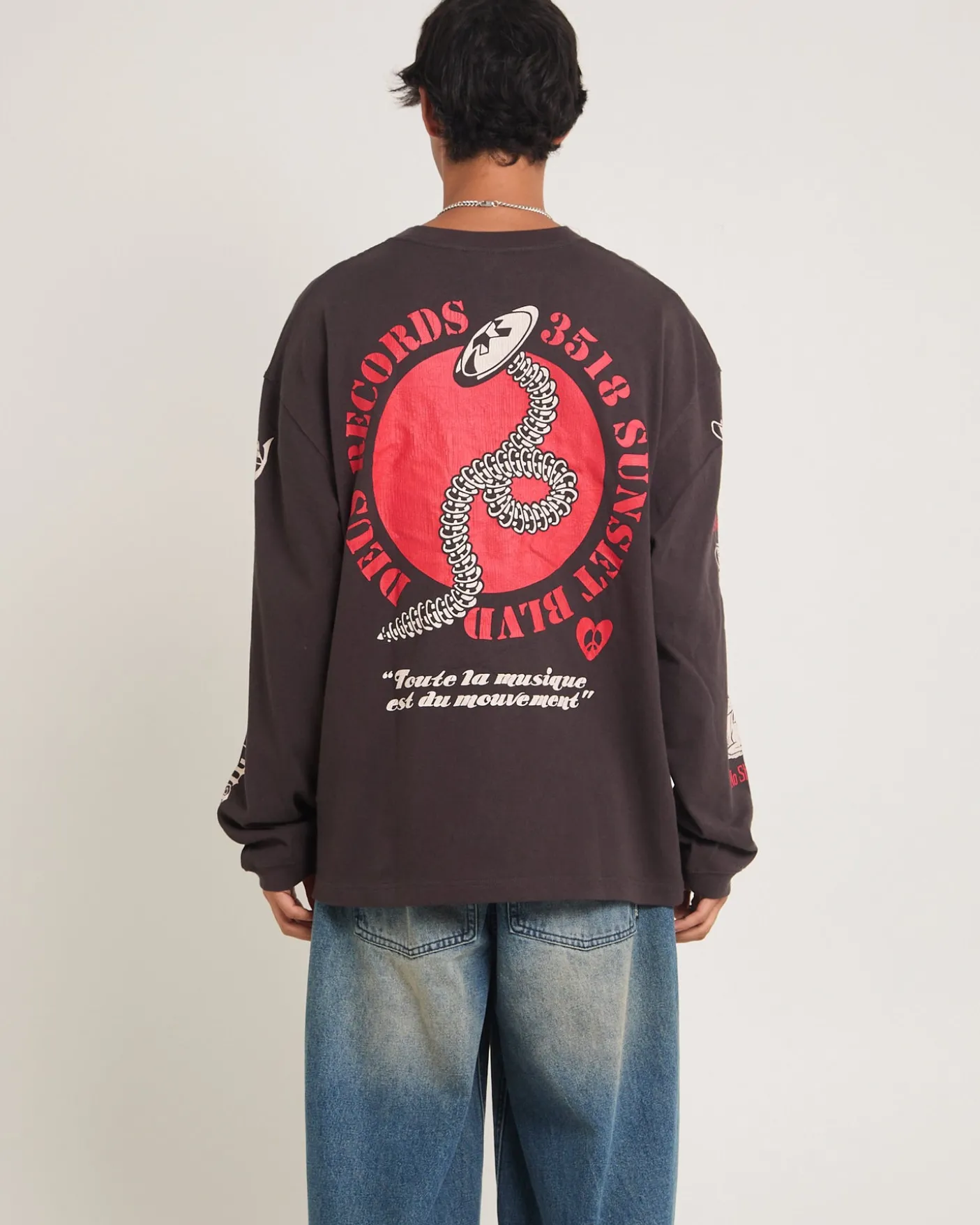 Dancing Ghost Long Sleeve T-Shirt