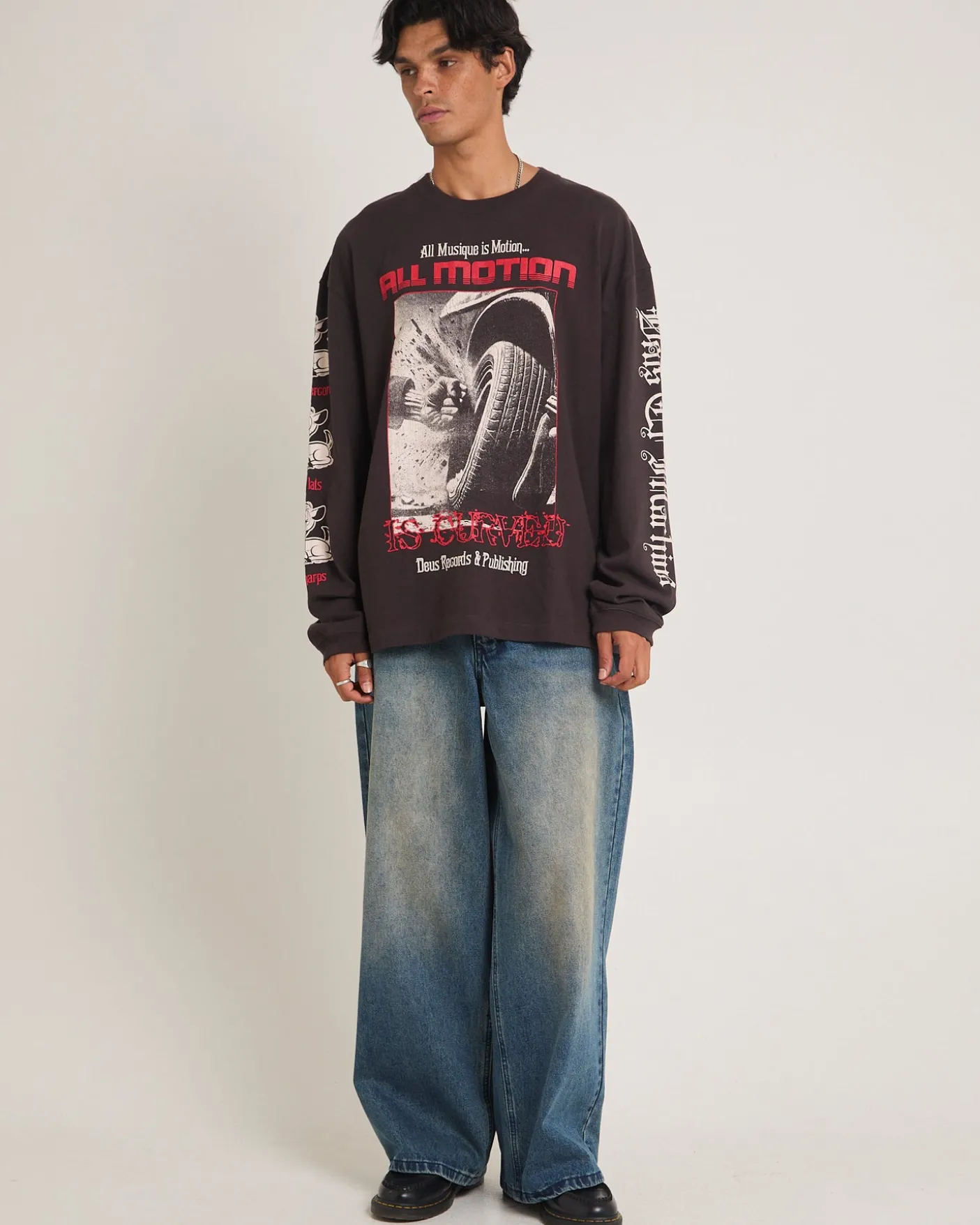 Dancing Ghost Long Sleeve T-Shirt