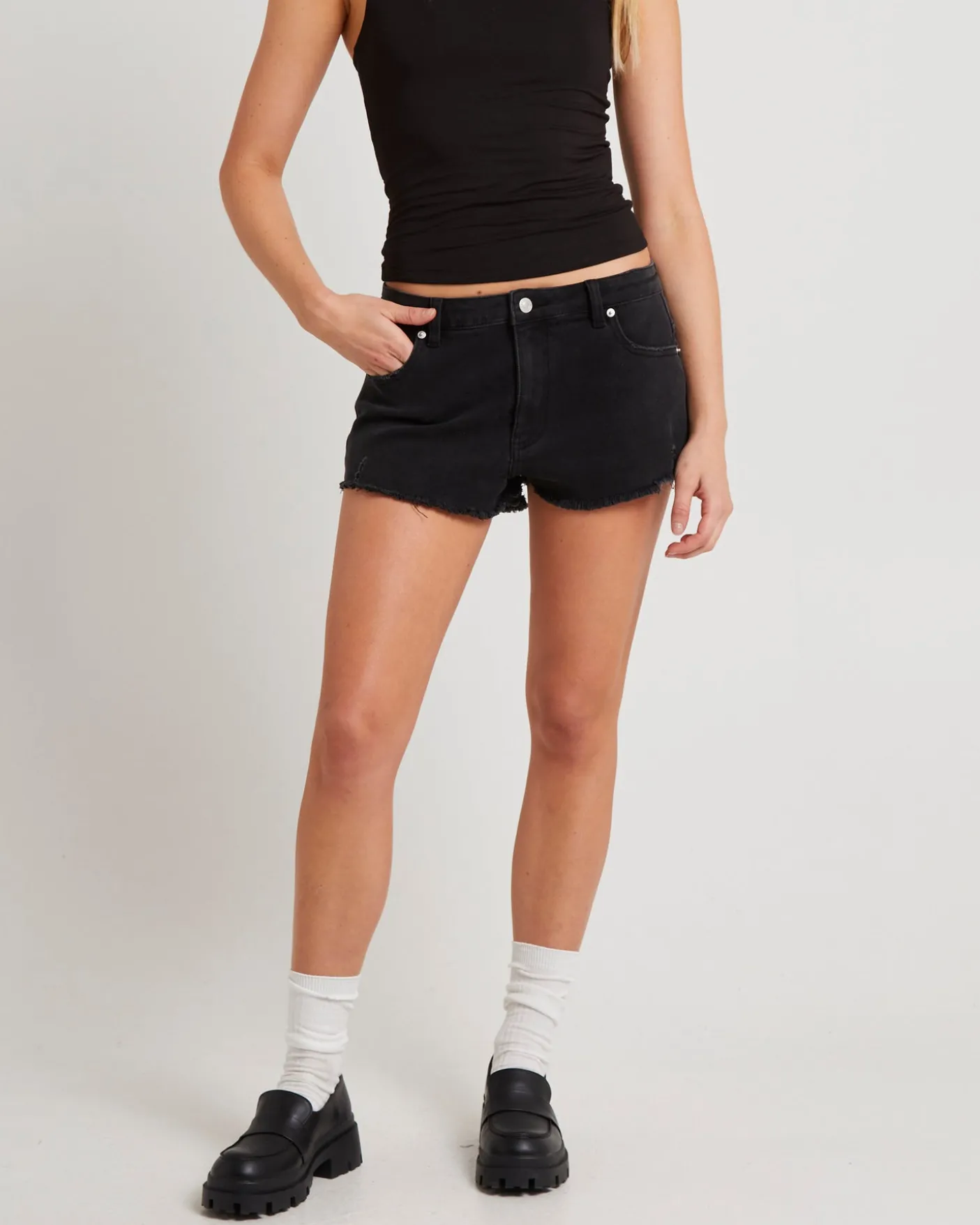 Del Ray Decon Denim Shorts