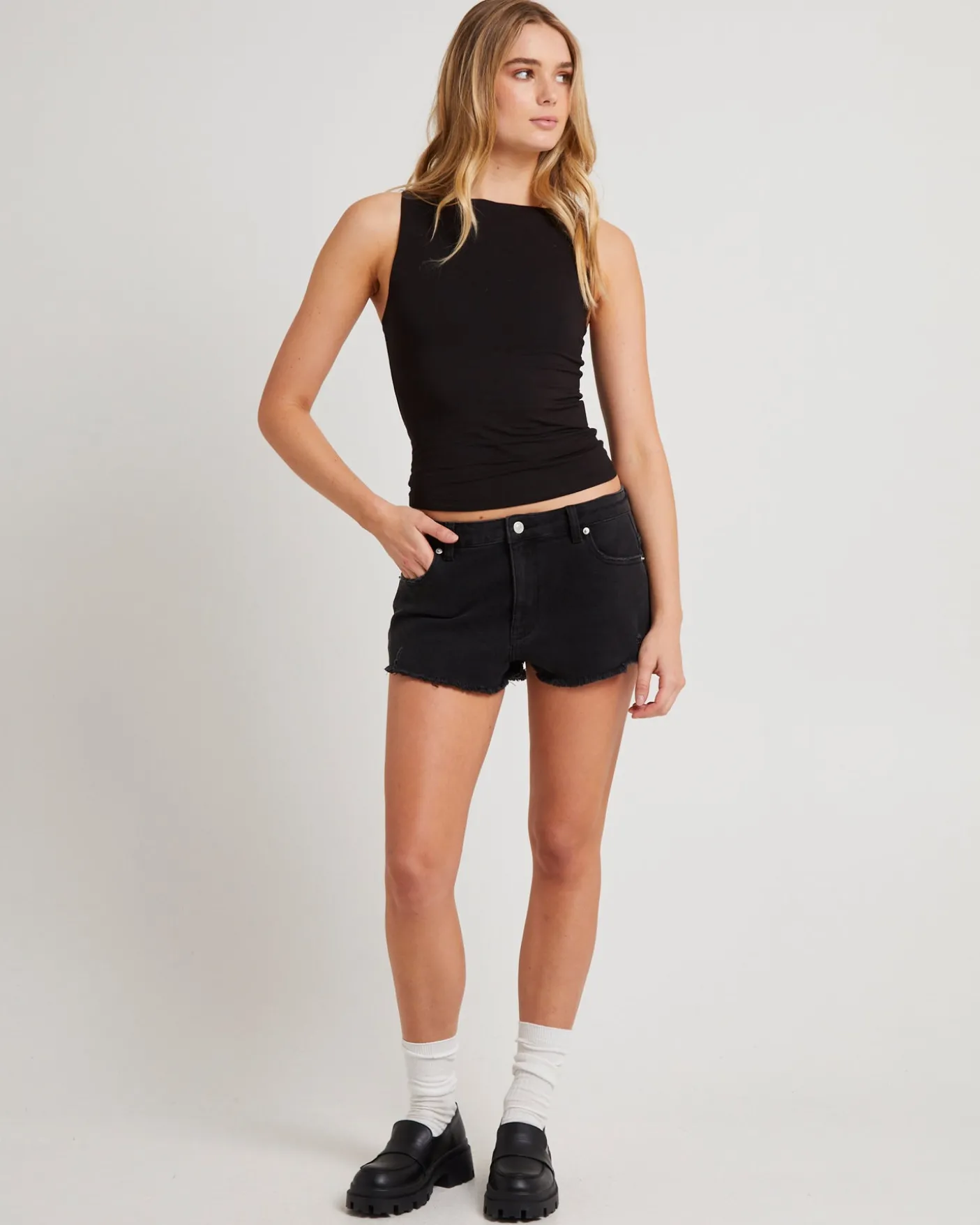 Del Ray Decon Denim Shorts