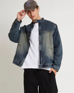 Denim Moto Jacket