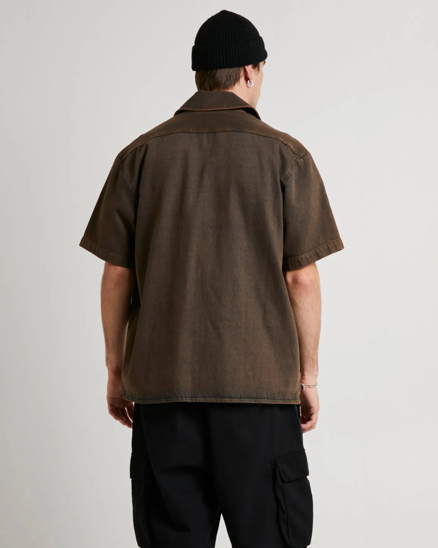 Denim Short Sleeve Shirt