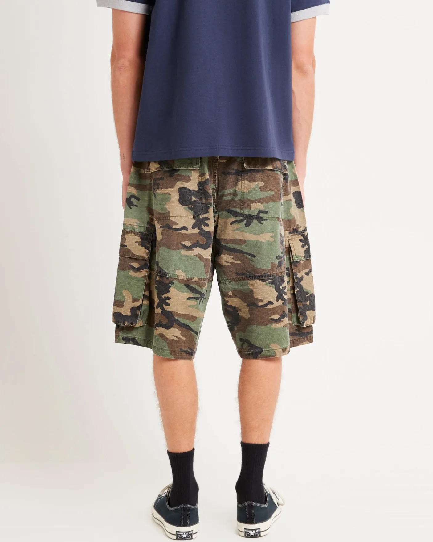 Deverell Camo Cargo Shorts
