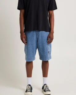Dickies Cargo Chute Denim Shorts