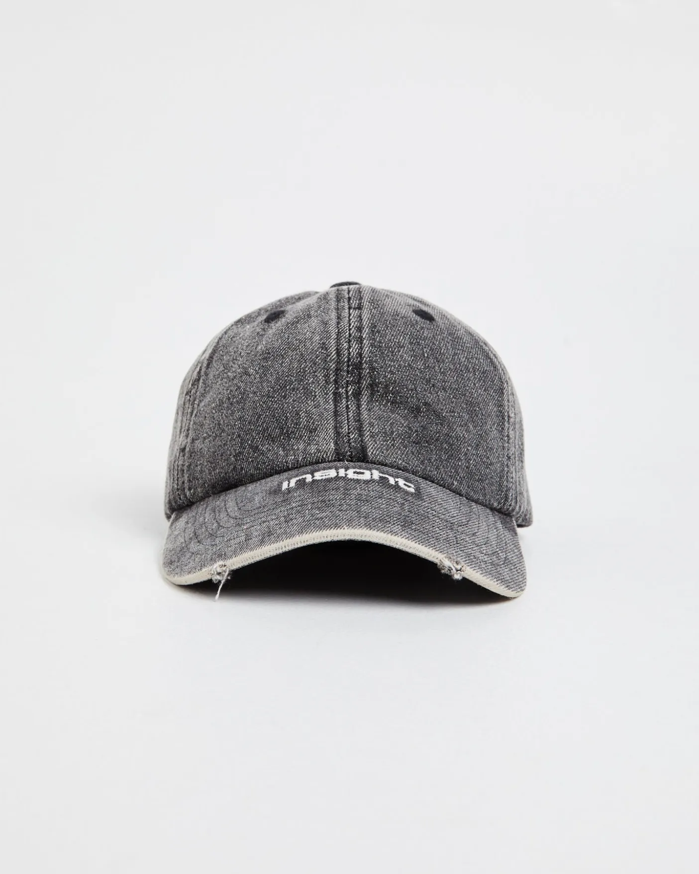 Distressed Denim Cap
