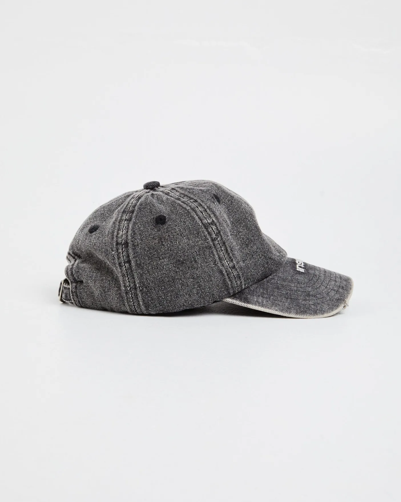 Distressed Denim Cap