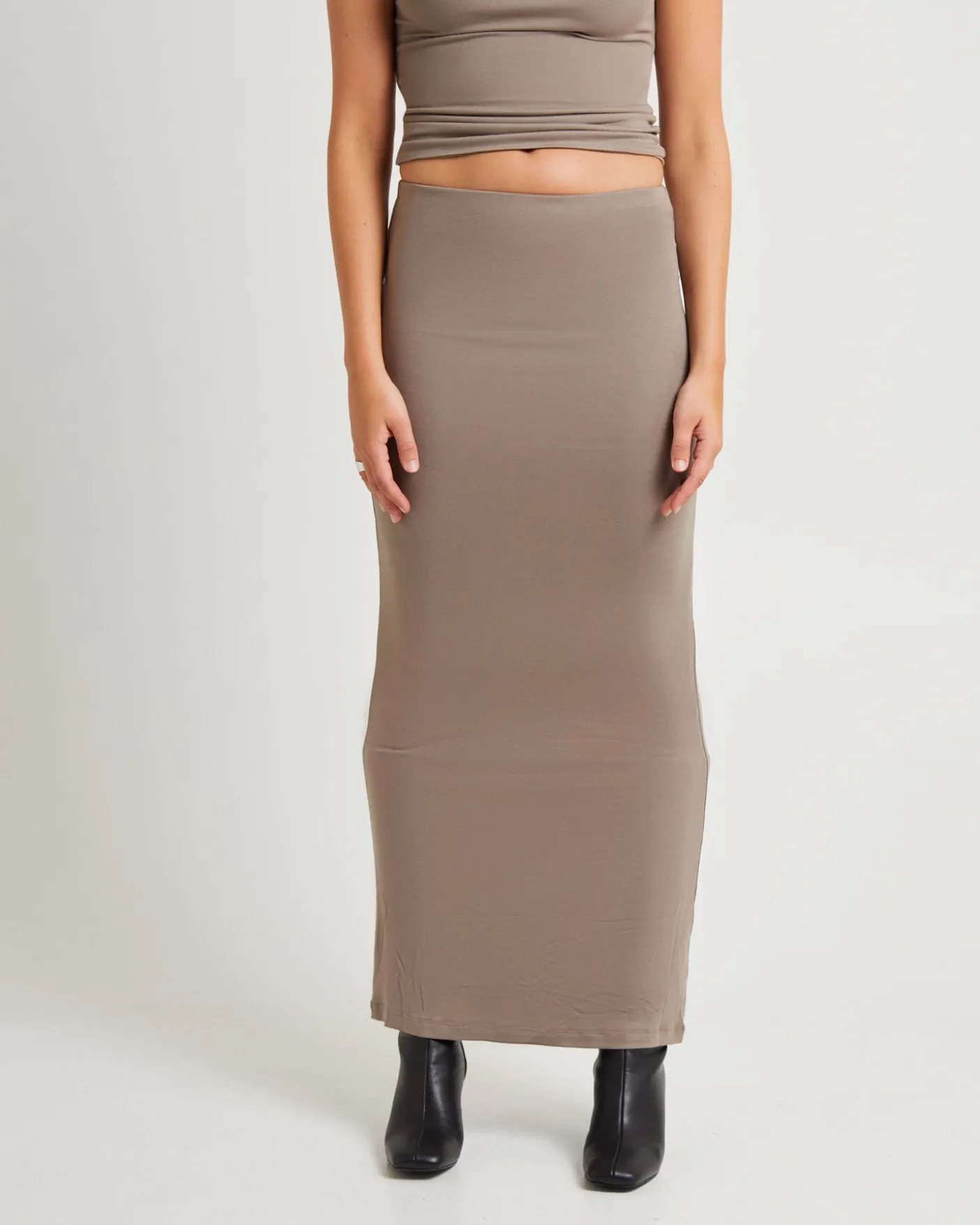 Dom Slinky Hipster Maxi Skirt