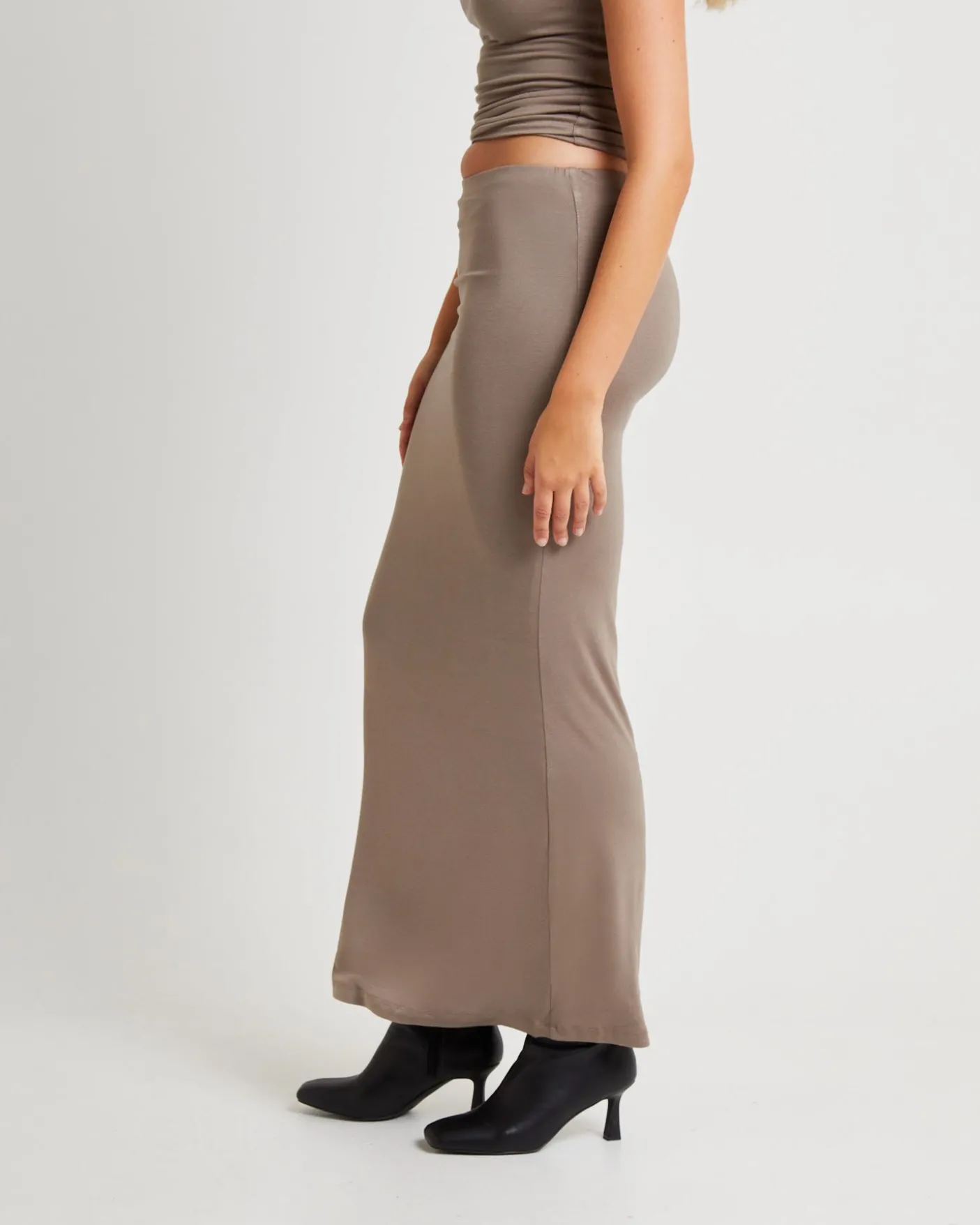 Dom Slinky Hipster Maxi Skirt