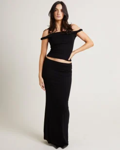Dom Slinky Hipster Maxi Skirt